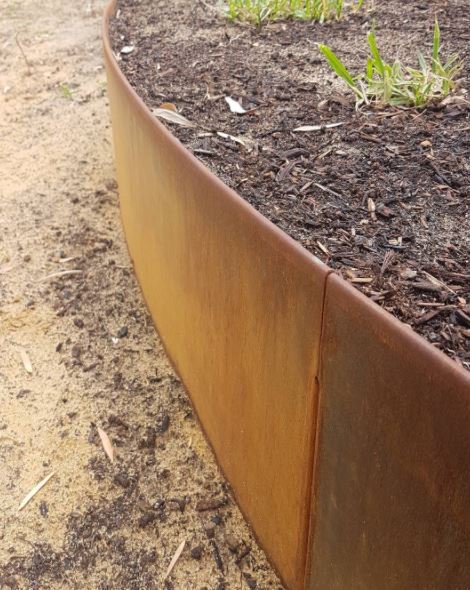 Corten staal roestkleur