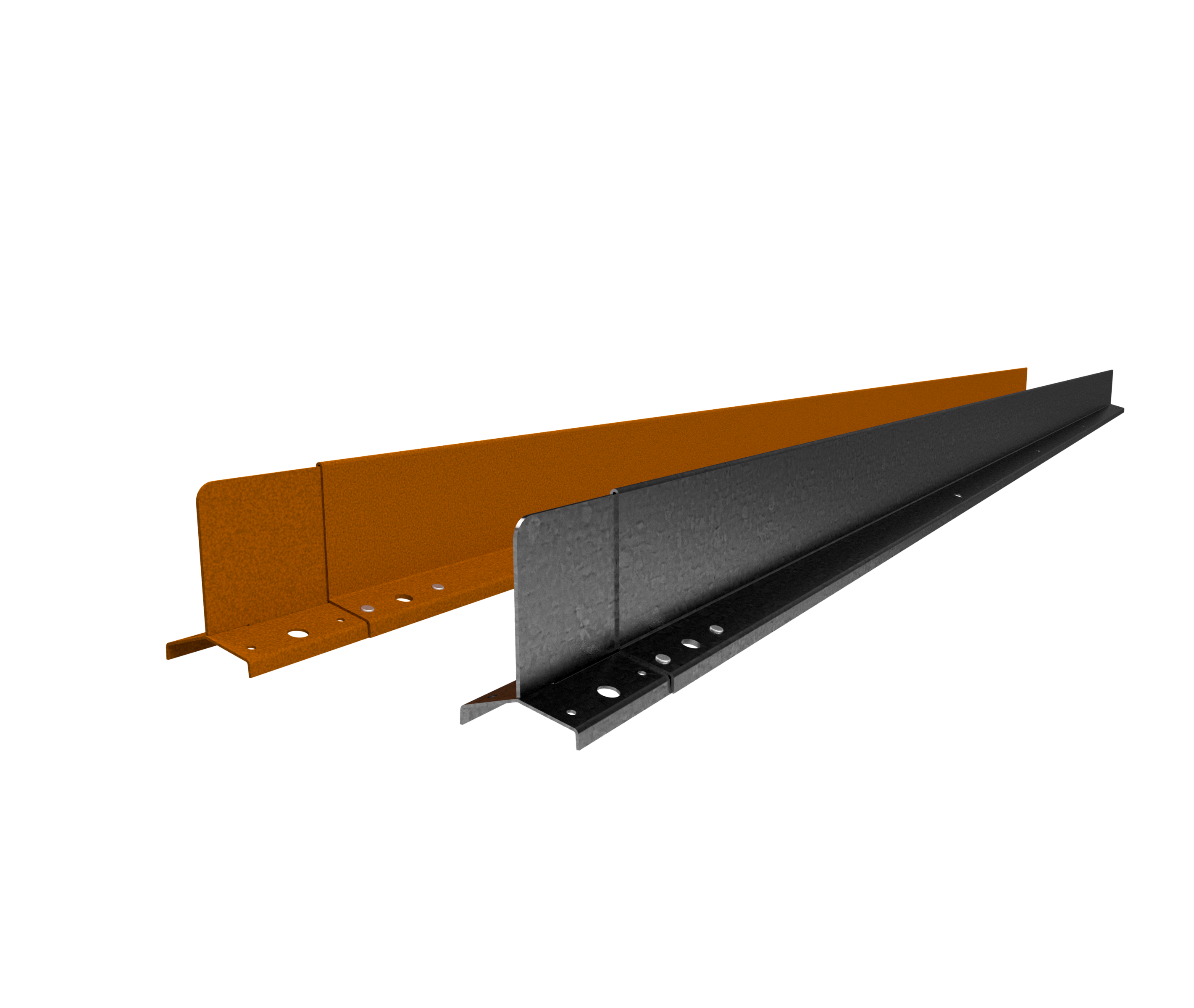 Hardline 100 mm. - Kantopsluiting voor rechte lijnen