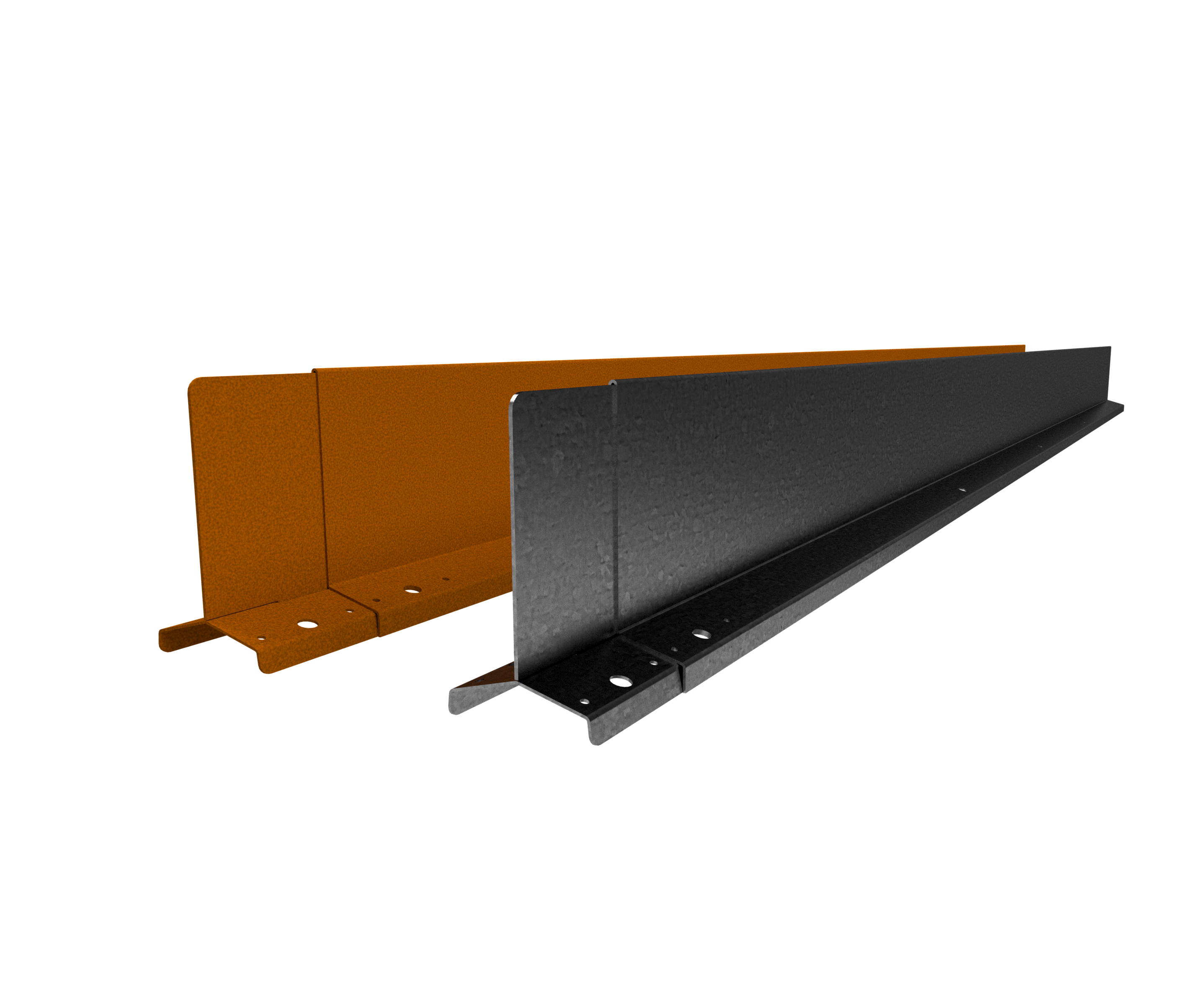 Hardline 150 mm. - Kantopsluiting voor rechte lijnen