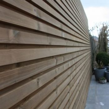 Thermo Grenen tuinwanden