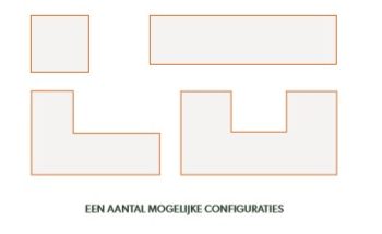 Modulaire plantenbak Fixed Height Line 560 mm.
