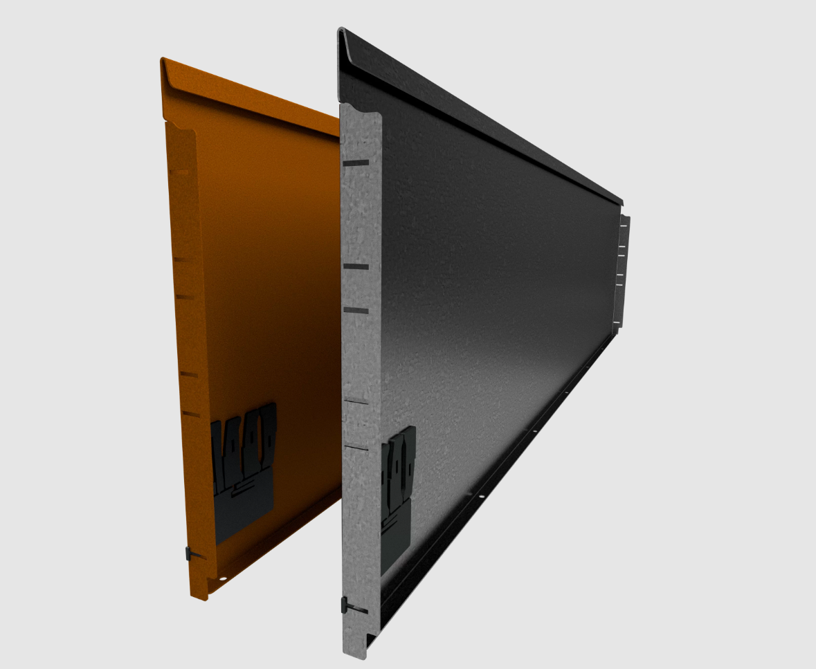 Rigidline 560 mm. - Border voor strakke lijnen