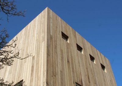 frake gevelbekleding verticaal