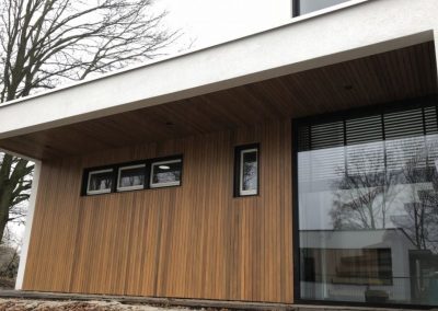 Iroko gevelbekleding