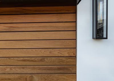 Western Red Cedar open horizontale gevelbekleding