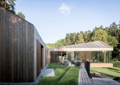 Gevelbekleding Kebony Clear