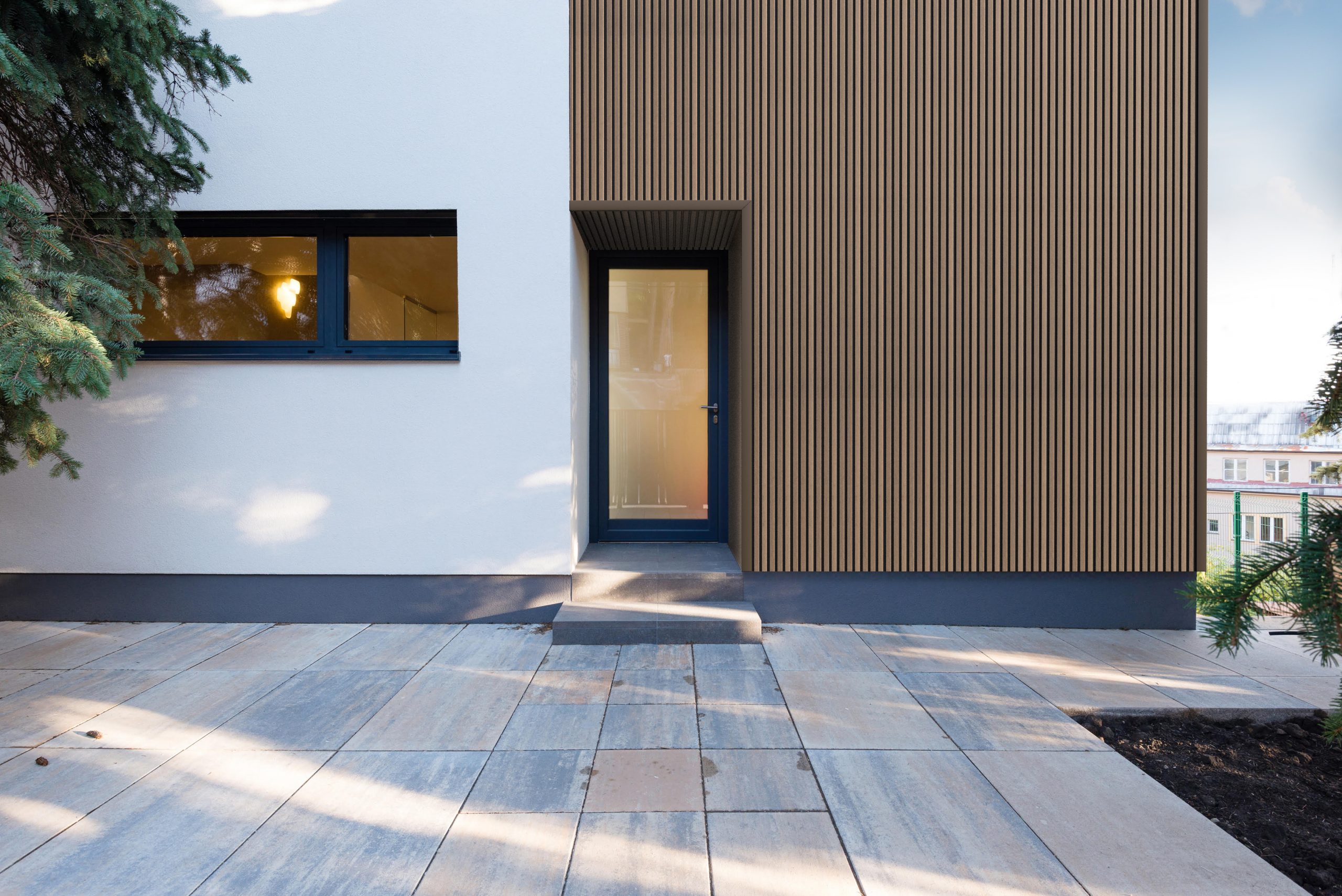 Gevelbekleding van Castellation en WEO