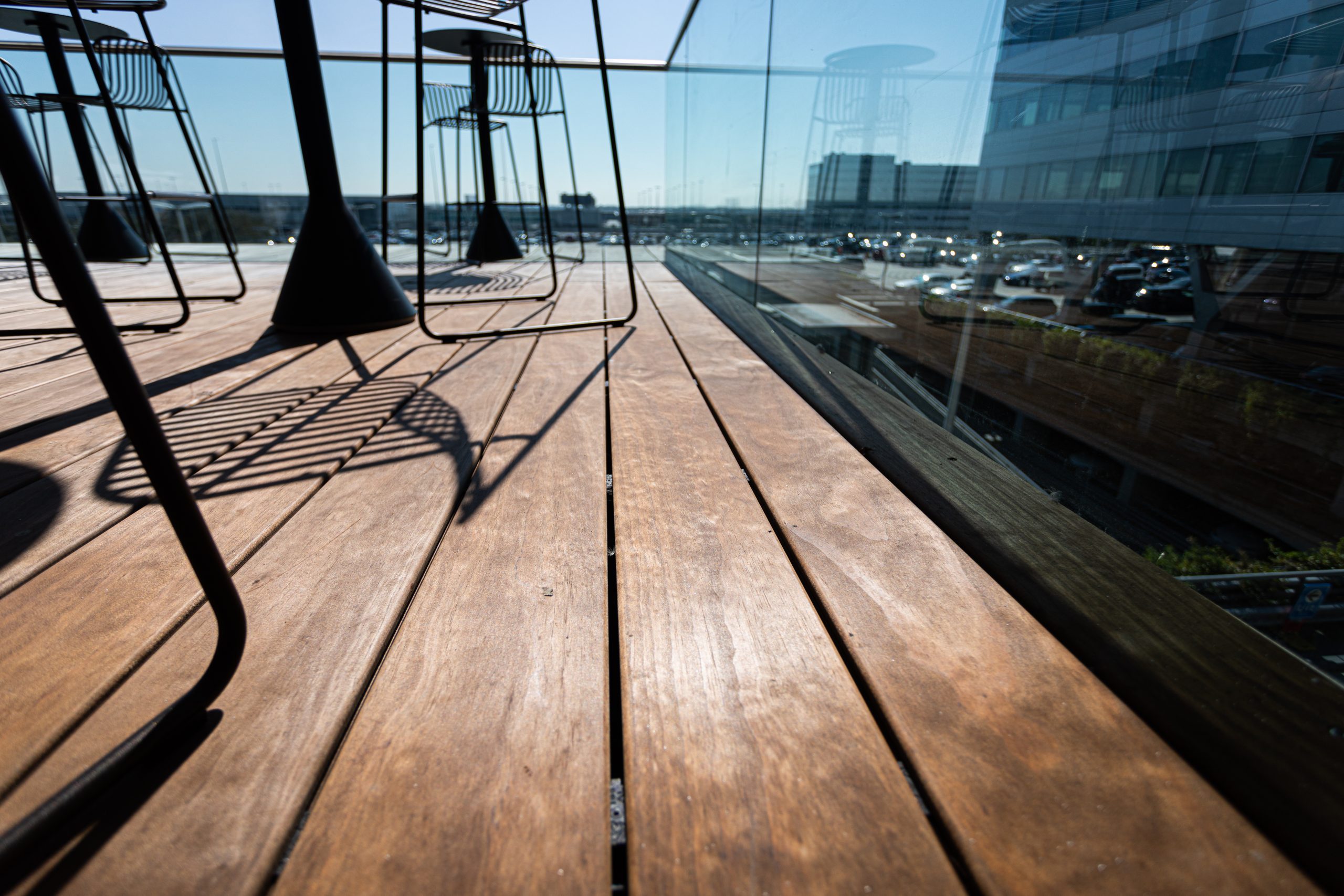 Dakterras met Kebony Clear planken