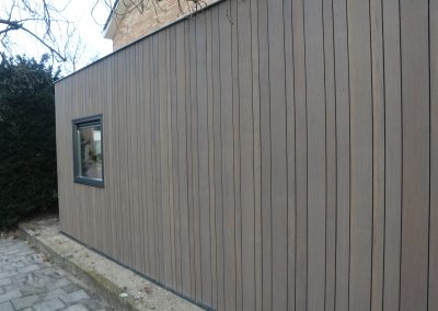 Thermo Fraké gevelbekleding met Eden Grey Color