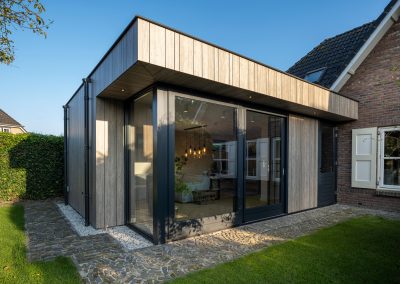 Gevelbekleding houtlook