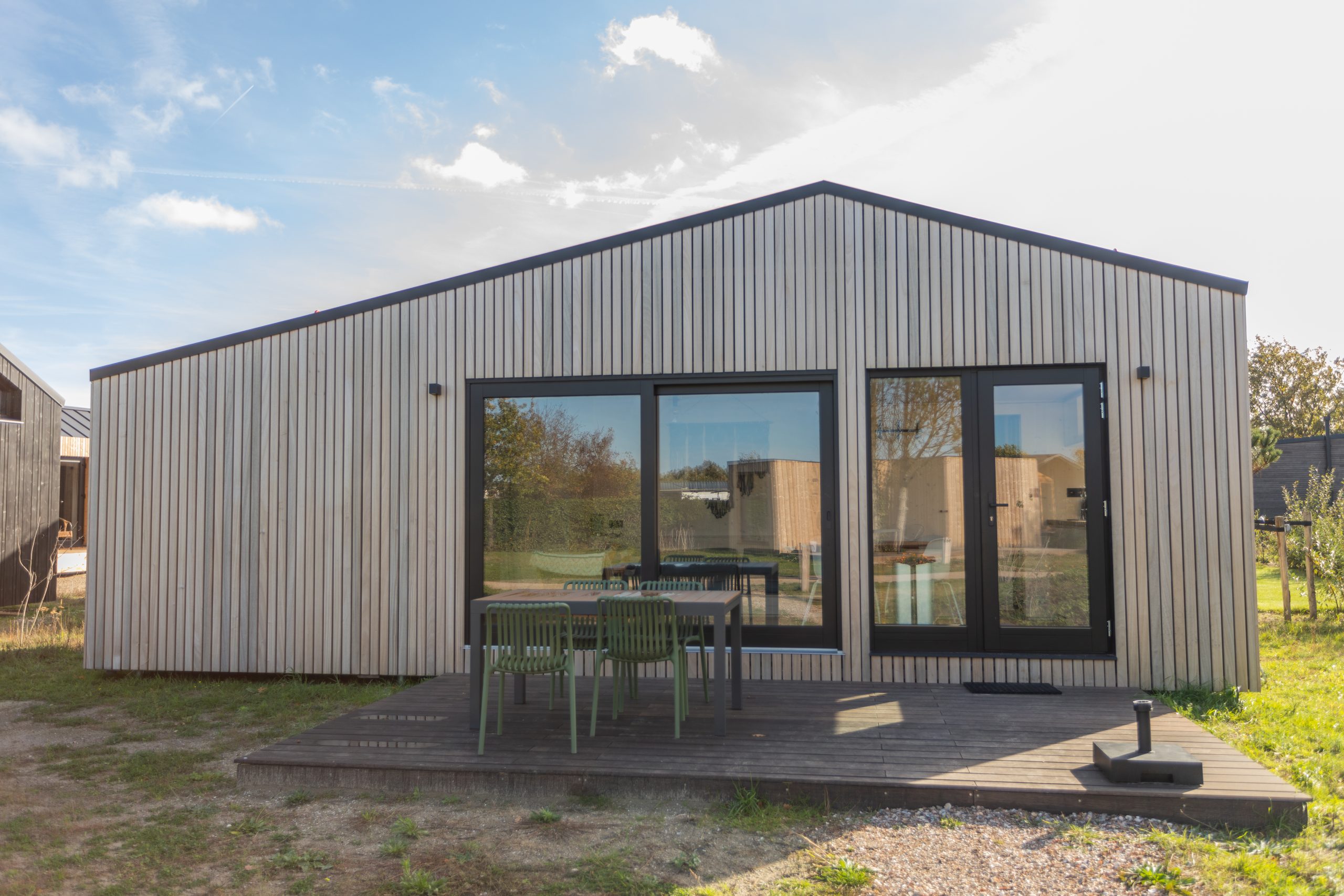 EdenShelter met zadeldak