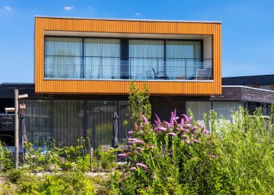 Woning met Thermo Ayous gevelbekleding