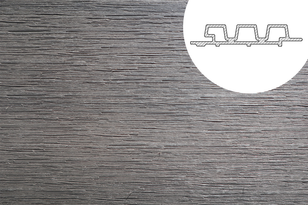 WEO 35 Dark Grey Triple rhombus