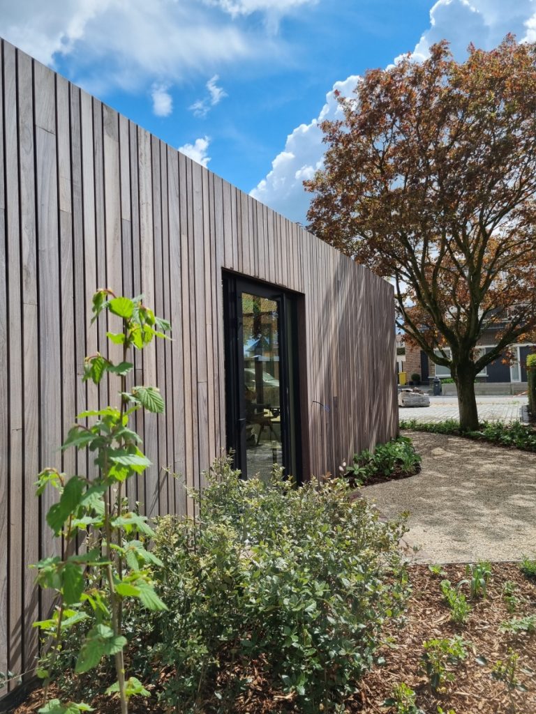 Forestlines Padouk gevelbekleding