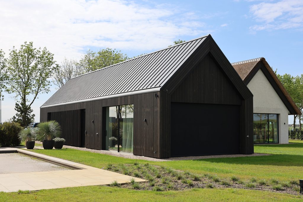 Woning met Thermo Fraké antraciet