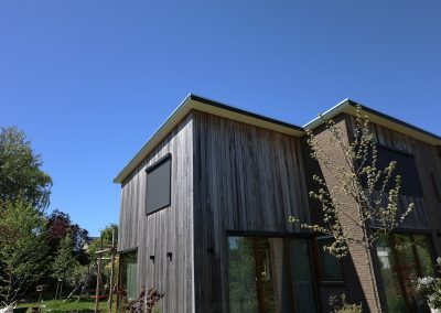 Woning met Thermo Fraké gevelbekleding