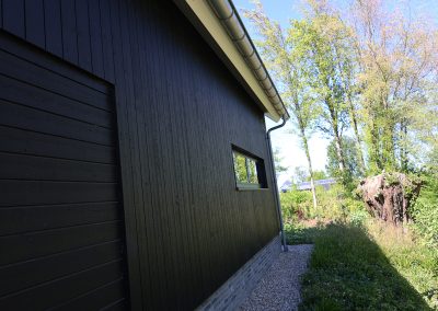Gevelbekleding zwart