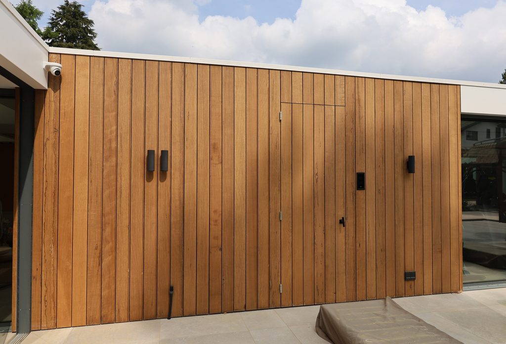 Open verticale gevelbekleding met Thermo Fraké