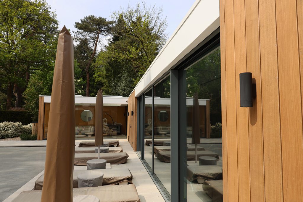 Poolhouse gevelbekleding