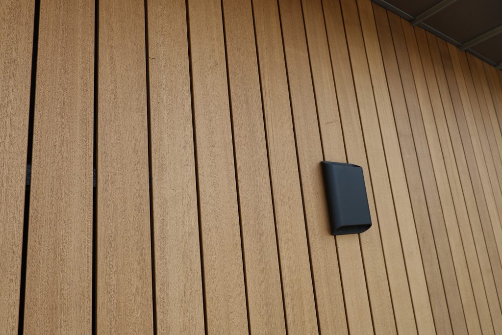 Gevel gemonteerd met Edenclipsponning