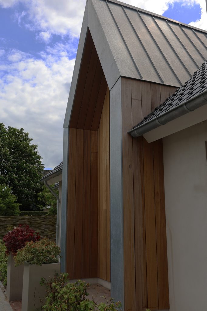 Extra brede gevelbekleding planken