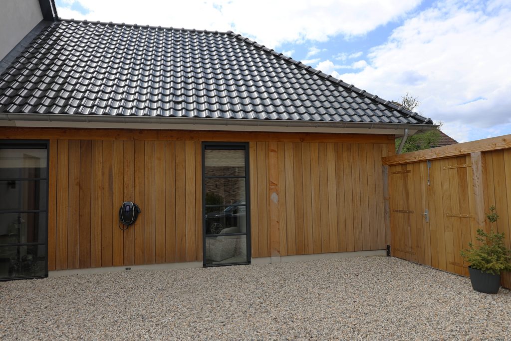 Open verticale gevel van Ayous