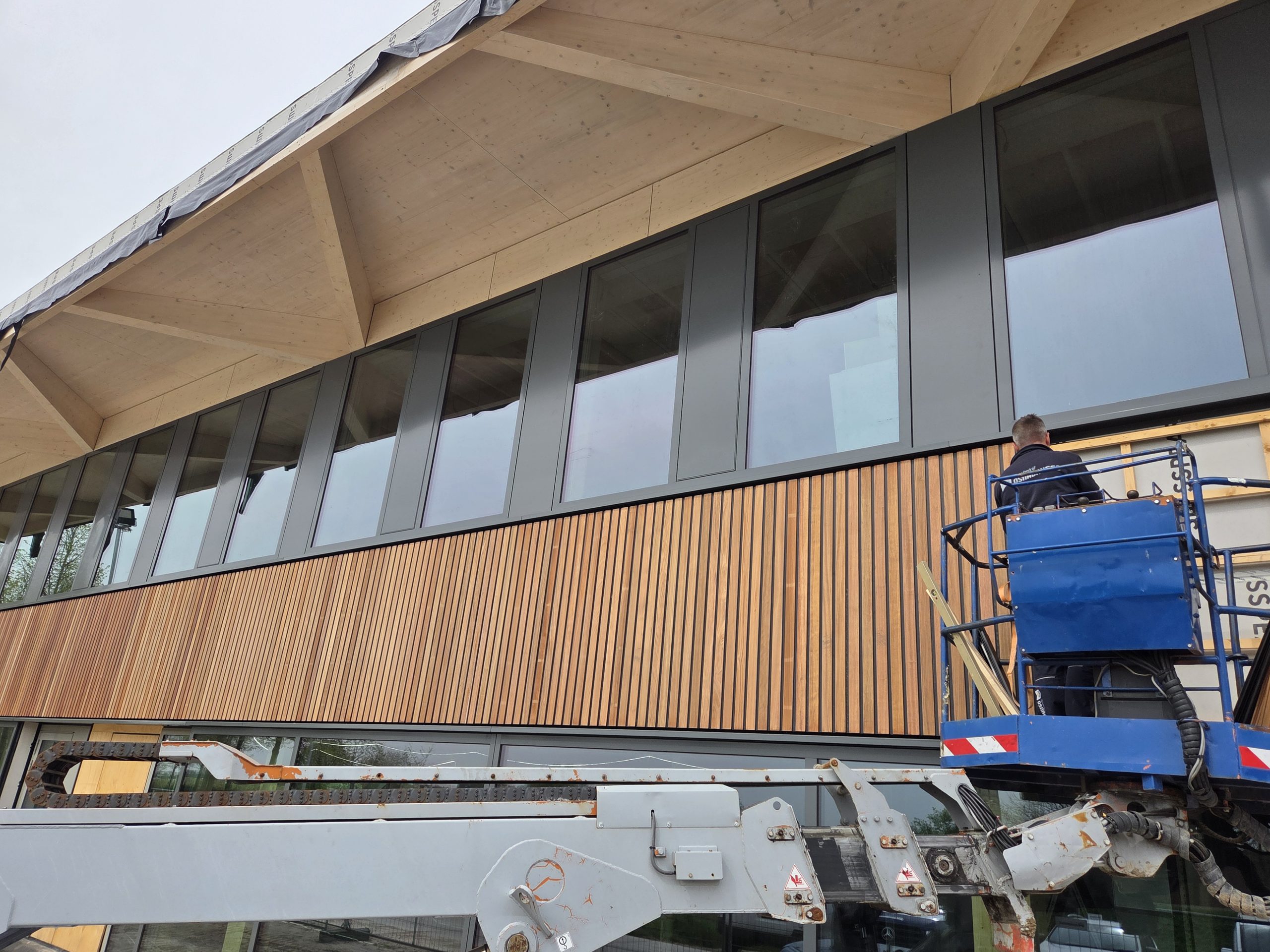 Montage Forestlines gevelbekleding
